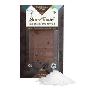 Chokladkaka Mörk Choklad Havssalt 90g