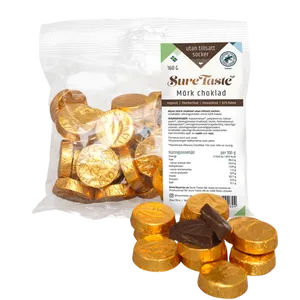 Chokladmynt Mörk Choklad Guld 160g