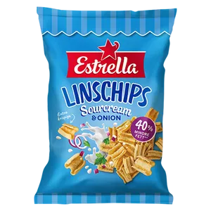 Estrella Linschips Sourcream & Onion 90g