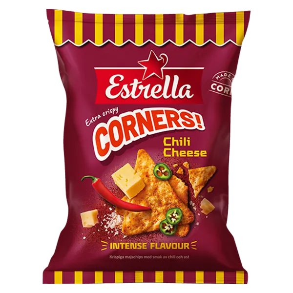 Estrella Corners Chili Cheese 160g