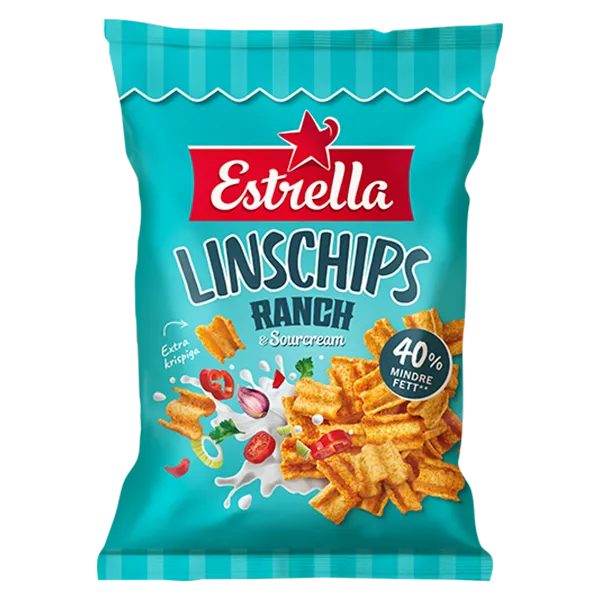 Estrella Linschips Ranch & Sourcream 90g