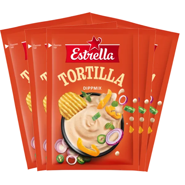 5st - Estrella Dippmix Tortilla 28g