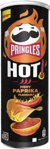 Pringles Hot Fiery Paprika 160g