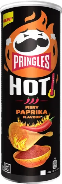 Pringles Hot Fiery Paprika 160g