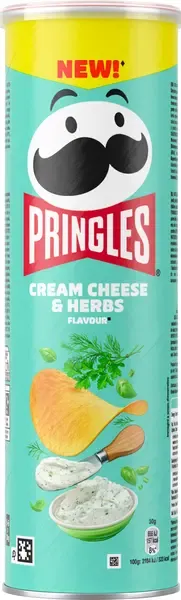 Pringles Cream Cheese & Herbs 165g