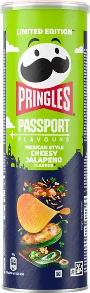 Pringles Mexican Cheesy Jalapeno 165g