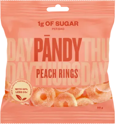 Pändy Peach Rings 50g