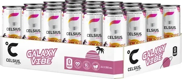 Celsius Galaxy Vibe 24st x 355ml