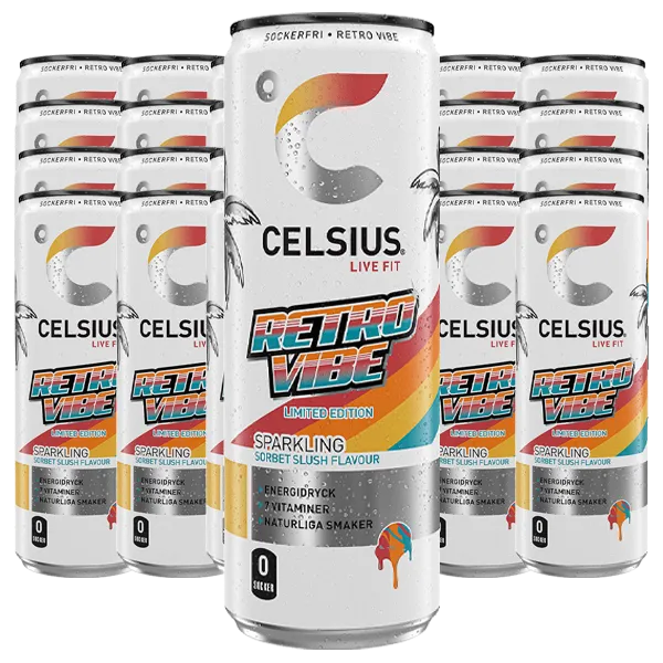 Celsius Retro Vibe Limited 24st x 355ml