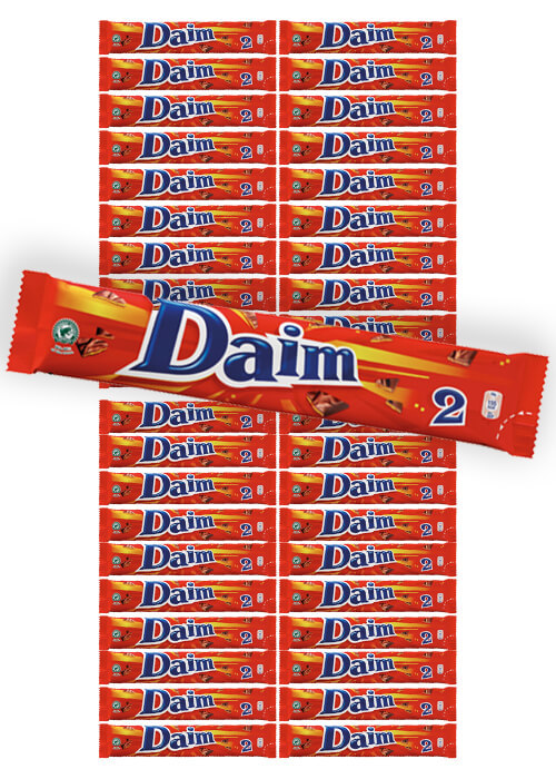 Dubbeldaim 56g x 36st /