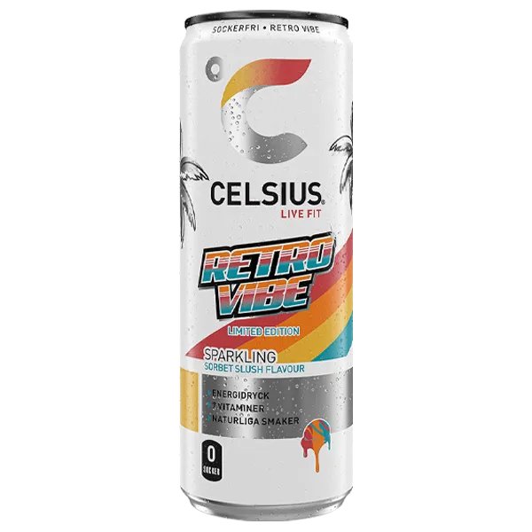 Celsius Retro Vibe 355ml