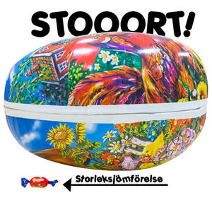 Påskägg - BILDÄGG - 40 cm