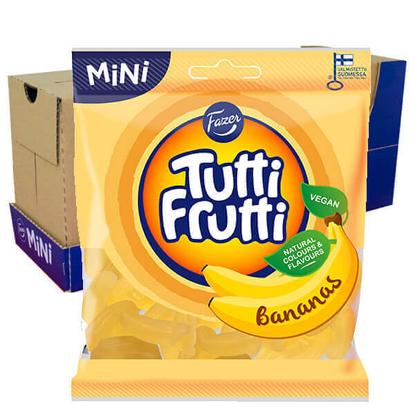 Tutti Frutti bananas 80g x 14 st /