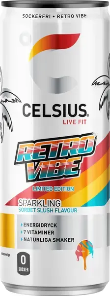 Celsius Retro Vibe 355ml