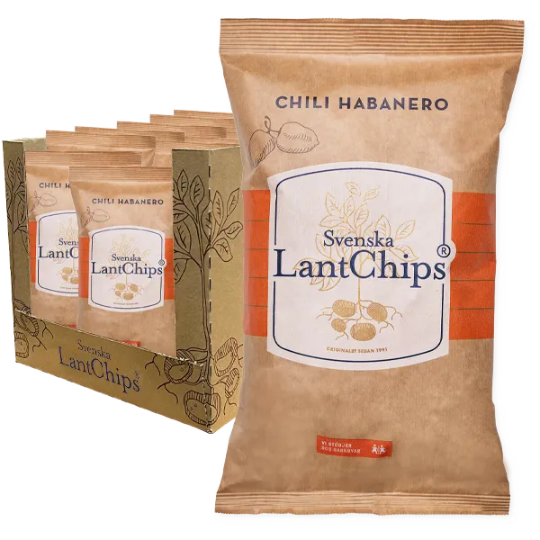 Lantchips Chili Habanero 10st x 200g