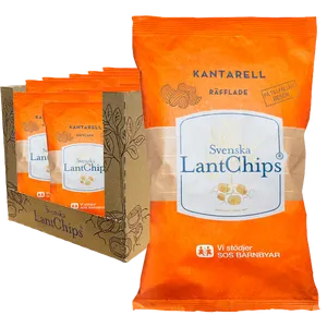 Lantchips Kantarell LTD 10 x 200g