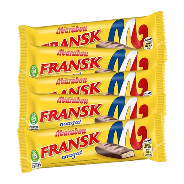 5st - Marabou Fransk Nougat 46g