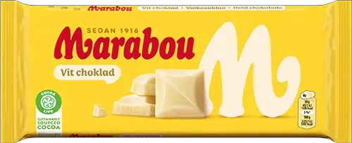 Marabou Vit Choklad 180g