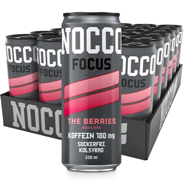 Nocco Focus The Berries 33cl x 24st