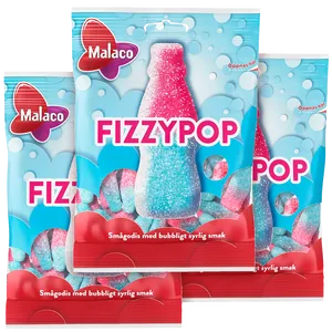 3st - Malaco Fizzypop 85g