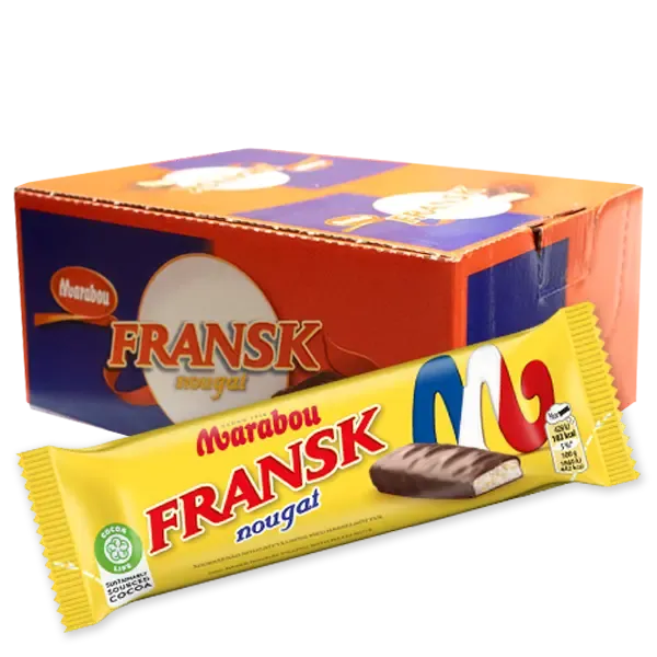 Dubbel Fransk Nougat 24st x 46g