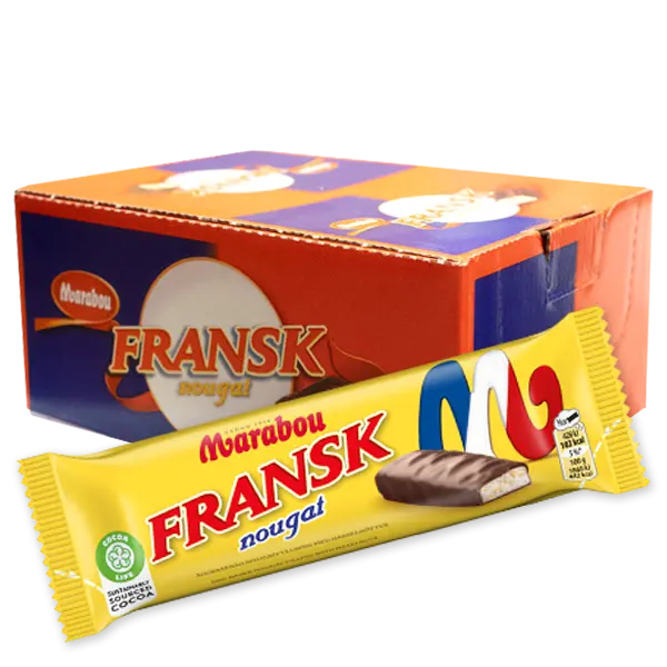 Dubbel Fransk Nougat 24st x 46g