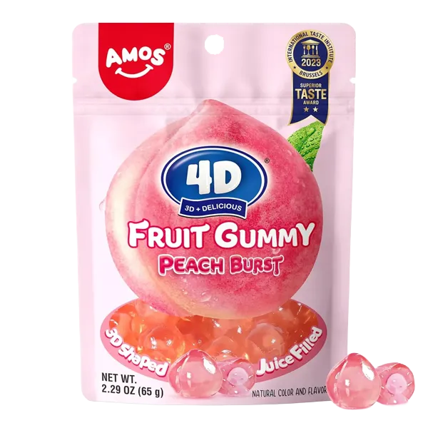 Amos 4D Peach Burst 65g