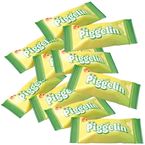 10st - Piggelin glassgodis