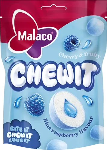 Malaco Chewit Blue Raspberry 115g