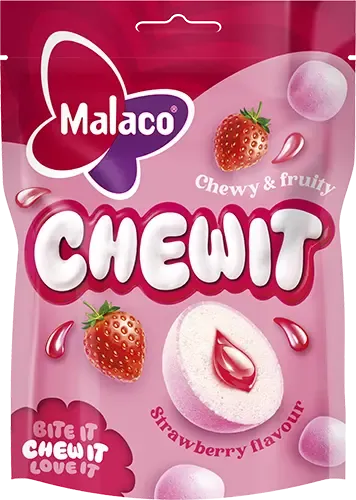 Malaco Chewit Strawberry 115g
