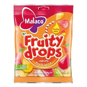 Malaco Fruity Drops Frutiy Mix 170g