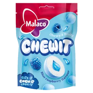 Malaco Chewit Blue Raspberry 115g