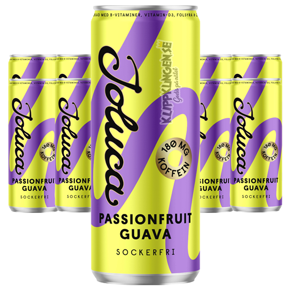Joluca Passionfruit Guava 24 x 33 cl | Sortiment | Gottegrisen