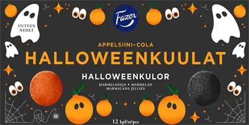 Fazer Halloweenkulor ask 260g