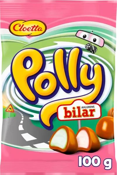 Polly Bilar 100g