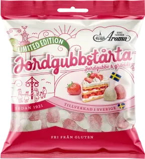 Aroma Jordgubbstårta 125g