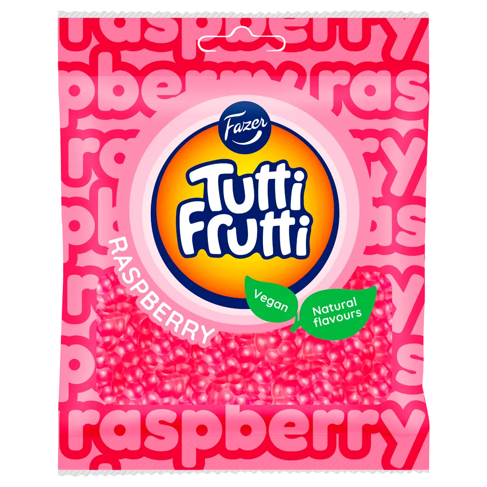 Tutti Frutti Hallon 90g