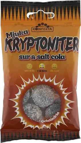 Mjuka Kryptoniter Sur & Salt Cola 60g