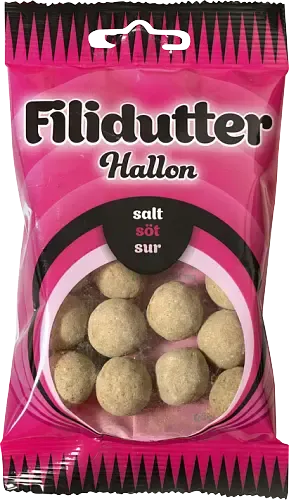 Filidutter Hallon 65g