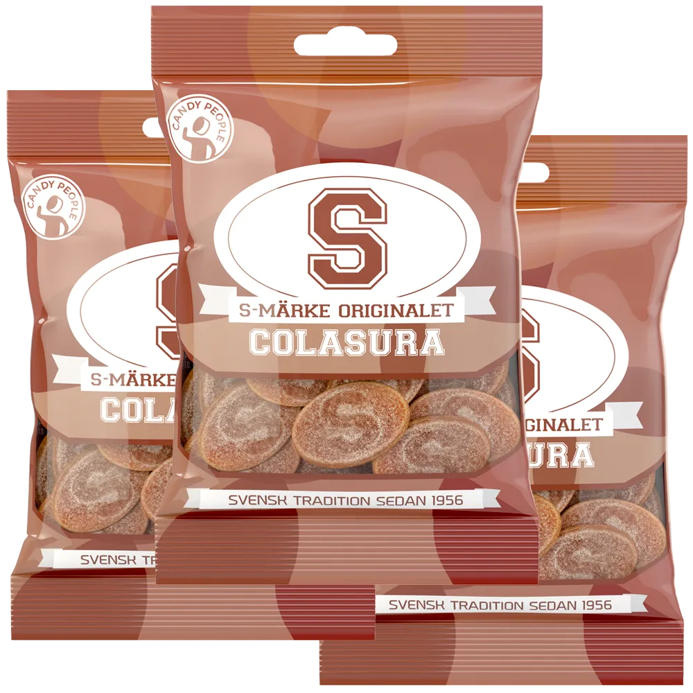 3st - S-Märke Colasura 80g