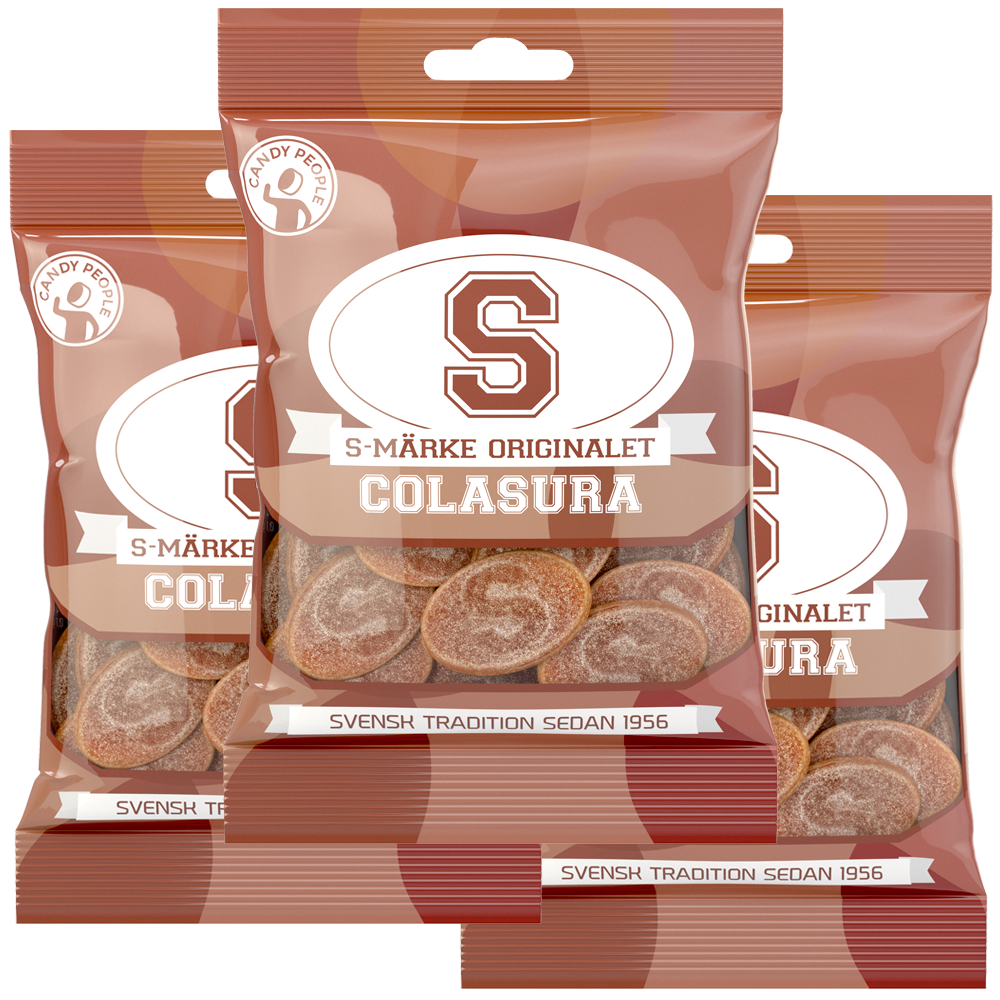 3st - S-Märke Colasura 80g