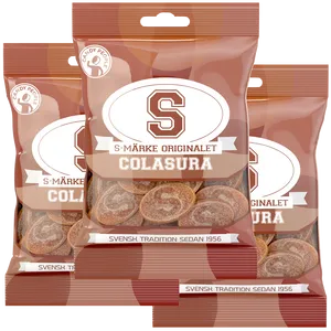 3st - S-Märke Colasura 80g