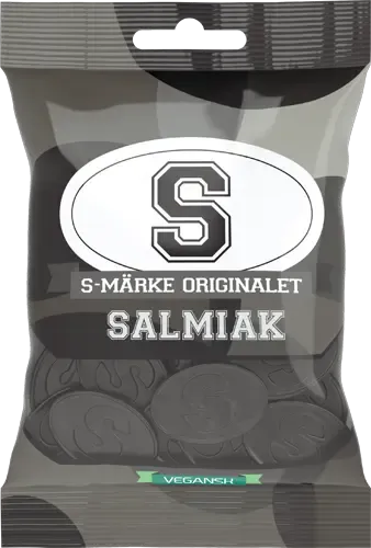 3st - S-Märke Salmiak 70g