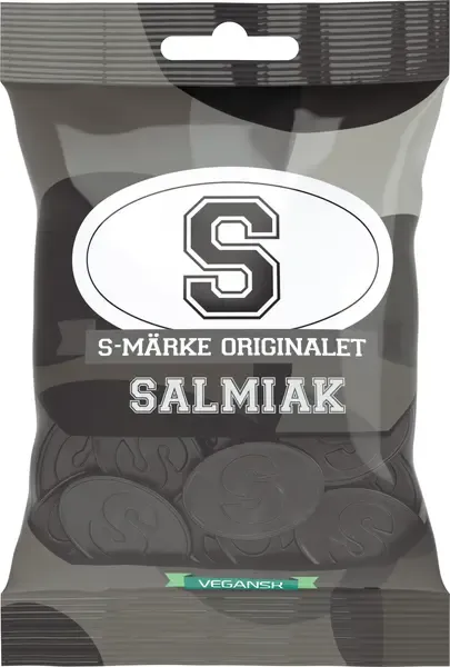 3st - S-Märke Salmiak 70g