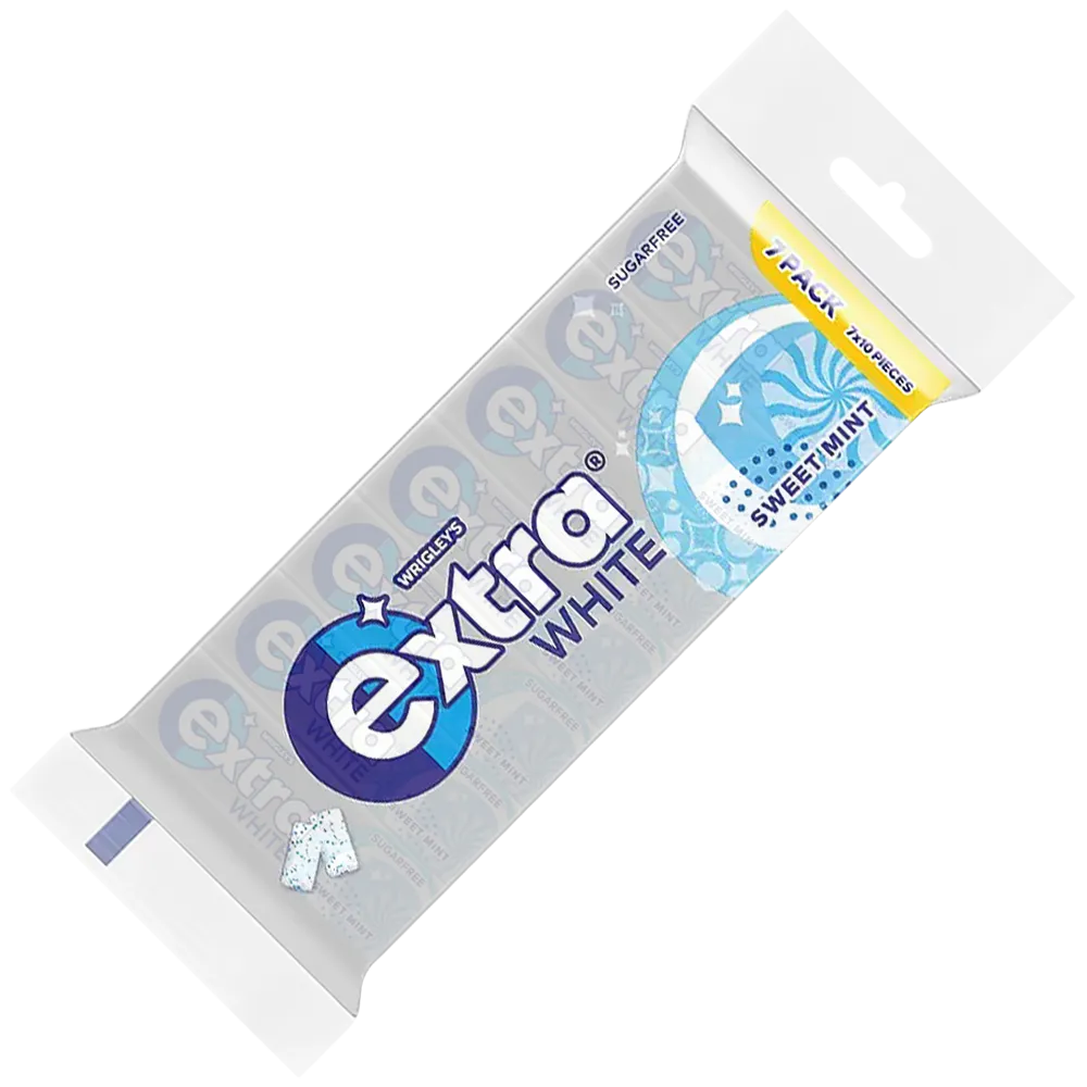 Extra White Sweet Mint 7pack (7x10bitar)