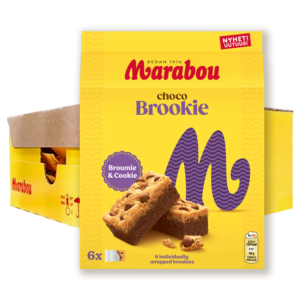 Marabou Choco Brookie 13st x 132g (låda)