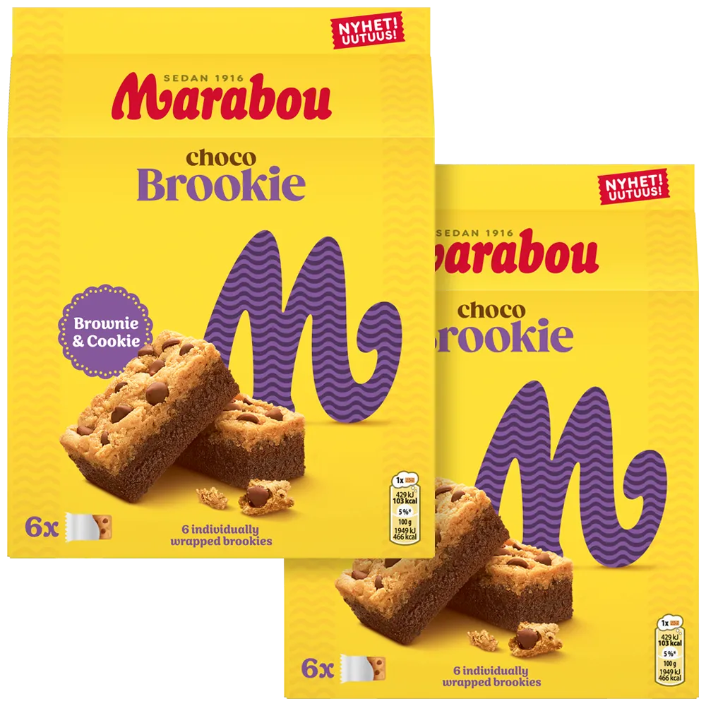 2st - Marabou Choco Brookie 132g