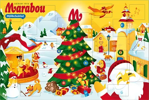 Marabou Julkalender 200g