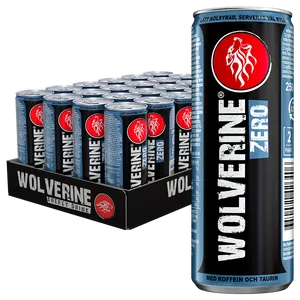 Wolverine Zero Energy Drink 25cl x 24st