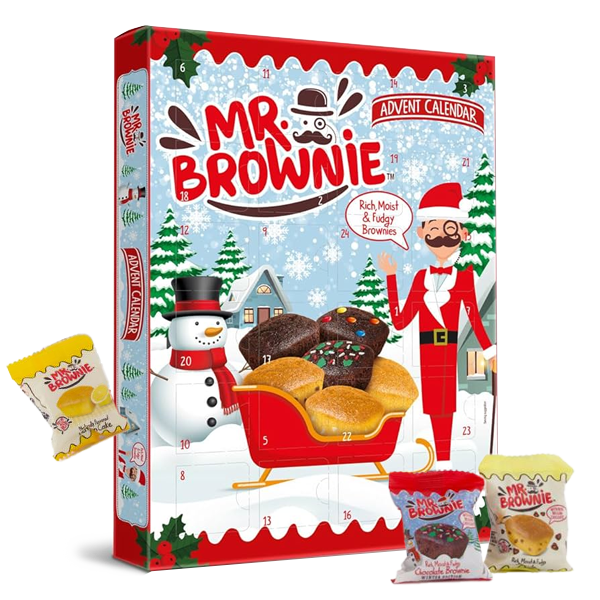 Mr. Brownie Kalender 600G | Sortiment | Gottegrisen